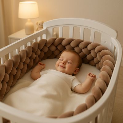 Tresse de lit bebe| Marron™ - Zoombébé