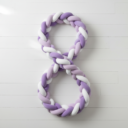 Tour de Lit Tresse-Parme