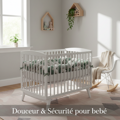 tresse de lit bebe en situation nursery