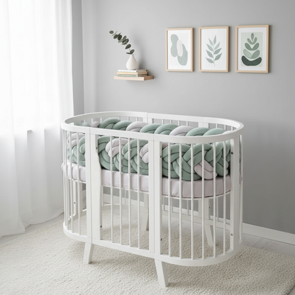 Tresse green - chambre scandinave