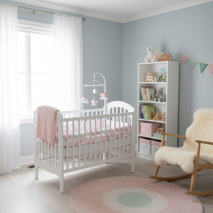 Tresse lit bébé - chambre complète