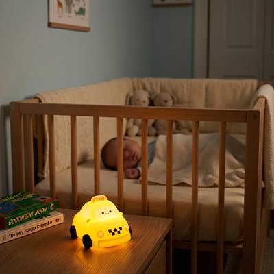 Veilleuse bebe qui dort