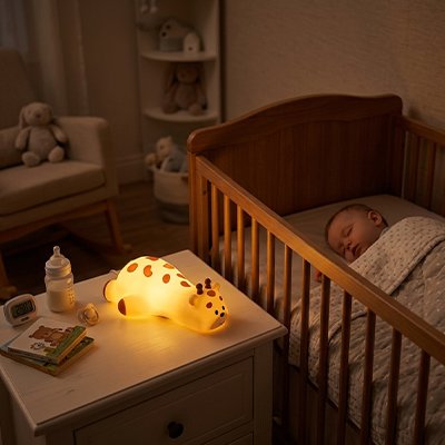 Veilleuse pour bebe girafe